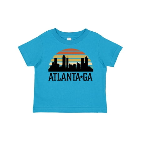 

Inktastic Atlanta Georgia Skyline Vintage Gift Toddler Boy or Toddler Girl T-Shirt