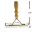 thumbnail image 2 of FrostHike Dog Long Hair Brush，Pet Comb,Long Tooth Dog Rake，,Large Animal Grooming Rake, 2 of 5