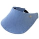 thumbnail image 1 of Sombreros con visera solar, gorra de golf plegable de ala ancha para mujer, sombrero de playa para mujer, sombrero de viaje con protección UV para mujer, ala ancha, 1 of 6