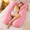 Pink, variant on Road Trip Pillow for Adults, Large U-Shaped Car Body Pillow with Removable Cover, Soft Full-Body Support Cushion for Passenger Travel, Side Sleeping, Bed and Home