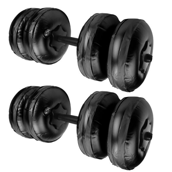 Water Filled Dumbbell, Hollow Dumbbell, Training 20-25KG Adjustable For Arm Muscle Exercise Workout Device Water Padding Dumbbell 20-25KG Black