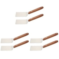 3 Pc Stainless Steel Flat Spatula Grill Steak Shovel Griddle Scraper Flat Top Spatula Kitchen Supply