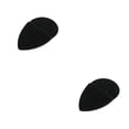 thumbnail image 2 of sweethay Wash Face Powder Puff Pad Water Drop Shaped Remover Sponge Limpieza facial Eliminación de herramientas Suministros Mujeres Niñas Negro 2Conjunto, 2 of 6