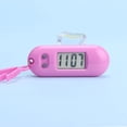 thumbnail image 4 of Soumake Electronic Clock Silent Lcd Digital Display Portable Student Exam Study Desktop Clock Keychain For Library Practical, 4 of 5