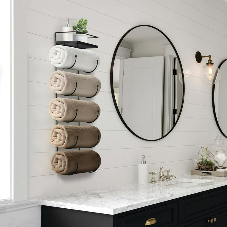 Hand Towel Ladder Hand Towel Holder Bathroom Decor BEST -   Hand towel  holder, Towel holder bathroom, Hand towels bathroom