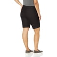 thumbnail image 2 of NYDJ womens  Plus Briella Black Short, 18W, 2 of 4