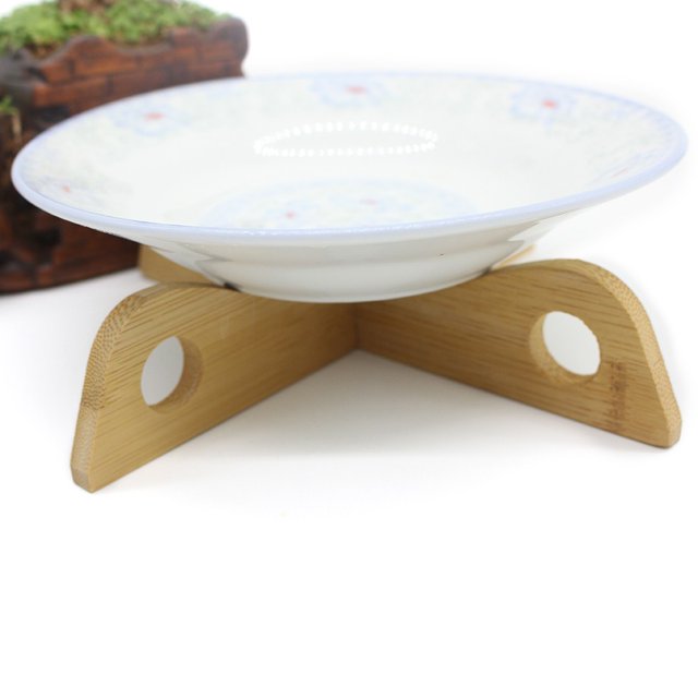 Xihbxyly Ofertas y rebajas de hoy: liquidación Rejilla aislante para ollas Rejilla aislante de madera de bambú para platos Estante inferior para ollas