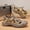 Khaki, variant on Off White Closed Toe Fisherman Outdoor Sandals Full Hollow Mesh Adjustable Multi Velcro Strap Rugged Lug Platform Trekking Footwear