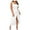 White, variant on Eyelet Dresses for Women 2025 One Shoulder Twist Front Split Midi Dress Fashion Summer Bodycon Sexy Dress (XL, Black)