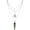 Green, variant on Gothic Crescent Moon Choker Necklace for Women, Moon Sun & Star Design, Trendy Emo Grunge Style, Fashion Jewelry Gift for Halloween, Christmas & Daily Wear