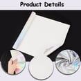 thumbnail image 6 of Laser Imitation Leather Fabric Clothing Accessories White 135x30x0.06cm, 6 of 6