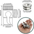 thumbnail image 5 of Faucet turning valve with faucet aerator suitable for connecting bathroom/kitchen sink faucet to portable washing machine/dishwasher (G1.27 cm and 1.91 cm), 5 of 5