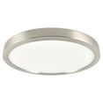 thumbnail image 2 of Green Watt 13.5-In LED Flush Mount Ceiling Light, 5CCT Light Color selectable with additional black finish add-on cover, 2 of 9