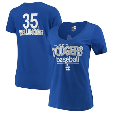 Cody Bellinger Los Angeles Dodgers 5th & Ocean by New Era Women's Baby Jersey Flipped Number & Name V-Neck T-Shirt - (Best Jersey Numbers In Sports)