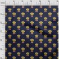 thumbnail image 2 of oneOone Cotton Flex Fabric Leaves & Lotus Block Fabric Prints By Yard 40 Inch Wide, 2 of 4