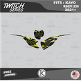thumbnail image 4 of Kalair GFX Graphics Kit for Kayo K6EFI 250 Dirt Bike (2021+) Twitch Series, 4 of 5