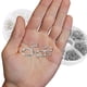 thumbnail image 3 of 1380 Uds. Conectores de anillo tórico, anillos de salto abiertos de Metal, anillos de salto para conectores de fabricación de joyas (4mm, 5mm, 6mm, 8mm, 10mm, 12mm), 3 of 5