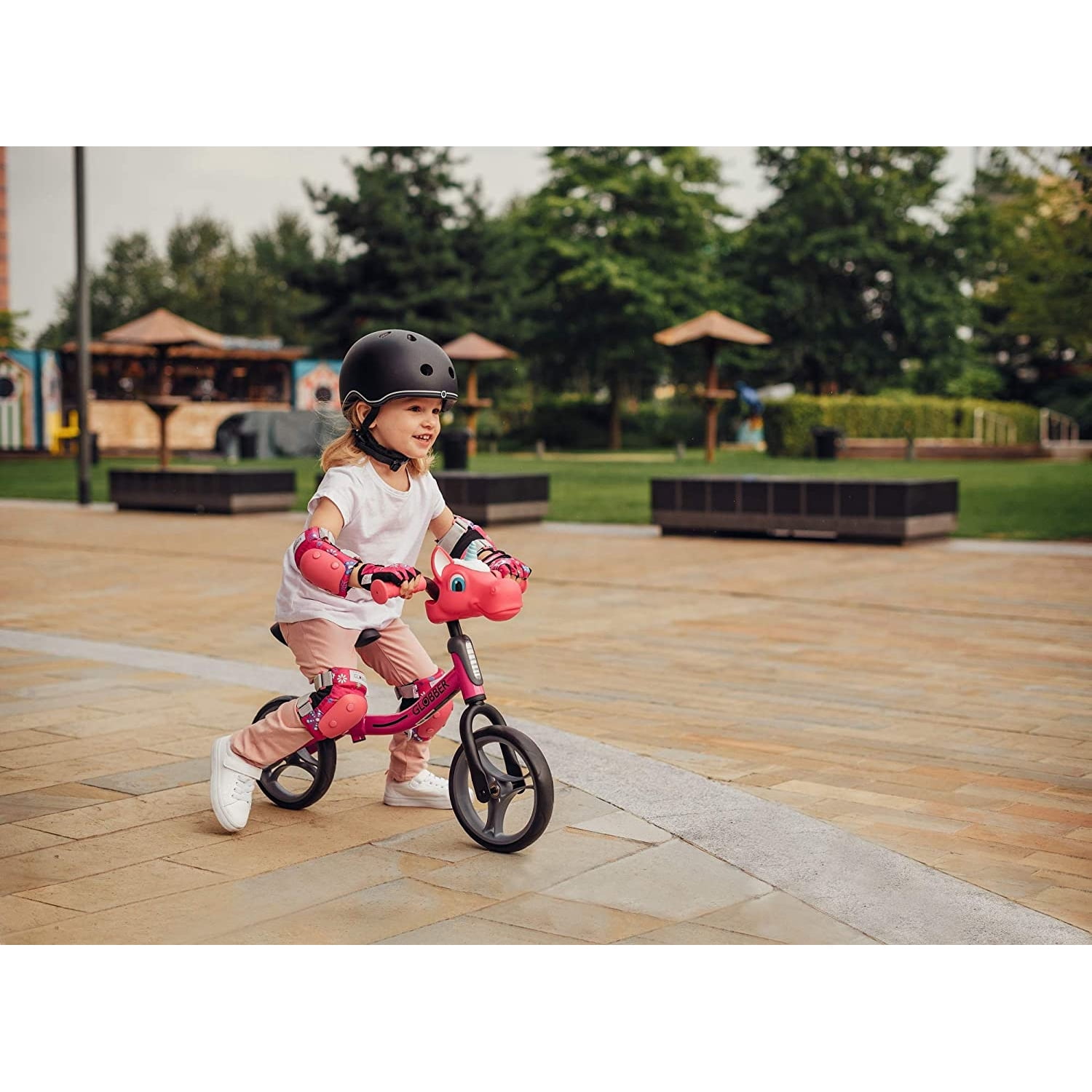 black toddler bike