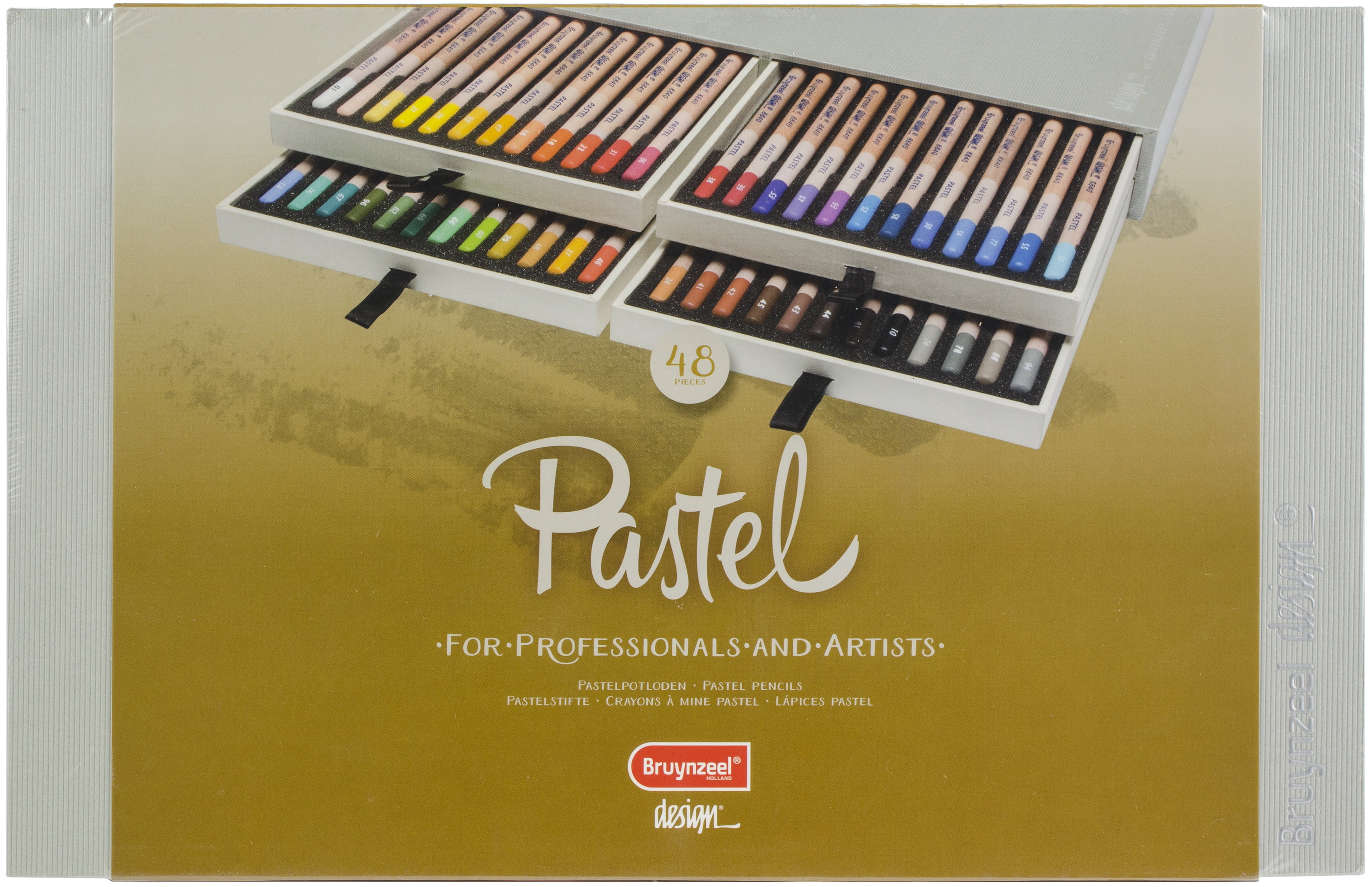 Bruynzeel Design Pastel Pencil Set 48/Pkg-