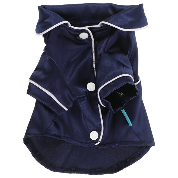 BRIGHTFUFU Pajama de algodón de perro ropa de perro pequeño ropa de perro perrito