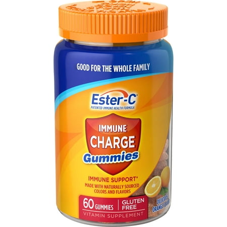 Ester-C® Vitamin C, Immune Charge Gummies , 60 Count - Walmart.com