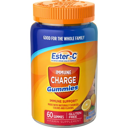 Ester-C® Vitamin C, Immune Charge Gummies , 60 (Best Vitamins For Immune System Building)