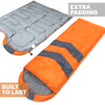 thumbnail image 3 of Saco de dormir MalLome impermeable para clima frío para adultos, 3 of 9