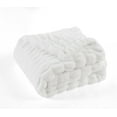 thumbnail image 7 of Nanshing Allea Plush Throw Blanket, White, 50" x 60", 7 of 7