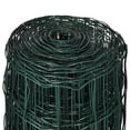 thumbnail image 5 of vidaXL Euro Fence Steel 32.8ft x 3.9ft Green, 5 of 21