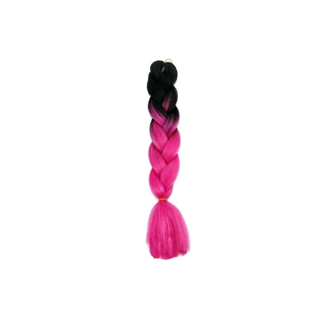 fastboy Gradient Color Women Braid Hair Large Braiding Hair Wigs High Temperature Fiber Synthetic Hair Extensions