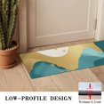 thumbnail image 3 of Gold Teal Blue Marble Door Rugs,Washable Non Slip Door Mats Indoor,Decorative Door Mats,Entry Mat Indoor for Entrance,Bedroom,Kitchen,Bathroom,16"x47", 3 of 6