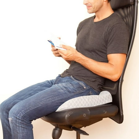 iDEAL Comfort Memory Foam Travel Pillow - Seat (Best Travel Seat Cushion)