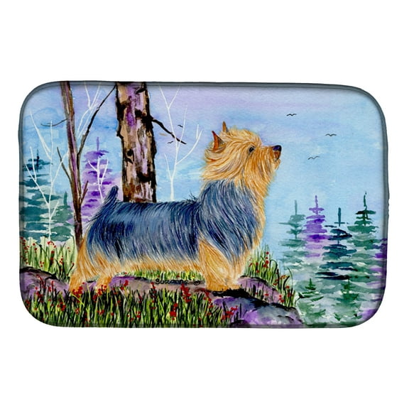 Norwich Terrier Dish Drying Mat