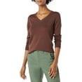 thumbnail image 1 of walmart Essentials Womens Lightweight V-Neck Sweater, 1 of 8