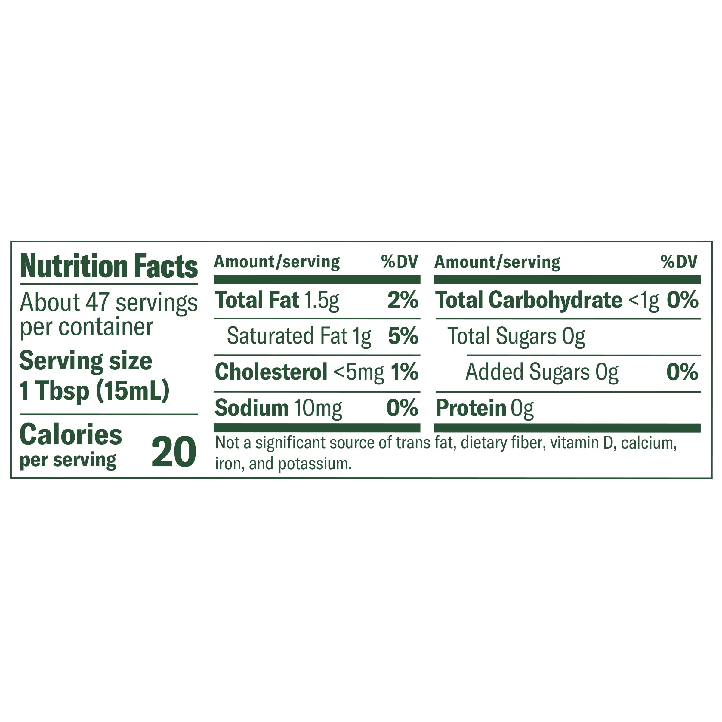 Chobani Zero Sugar Coffee Creamer Sweet Cream 24 fl oz Carton