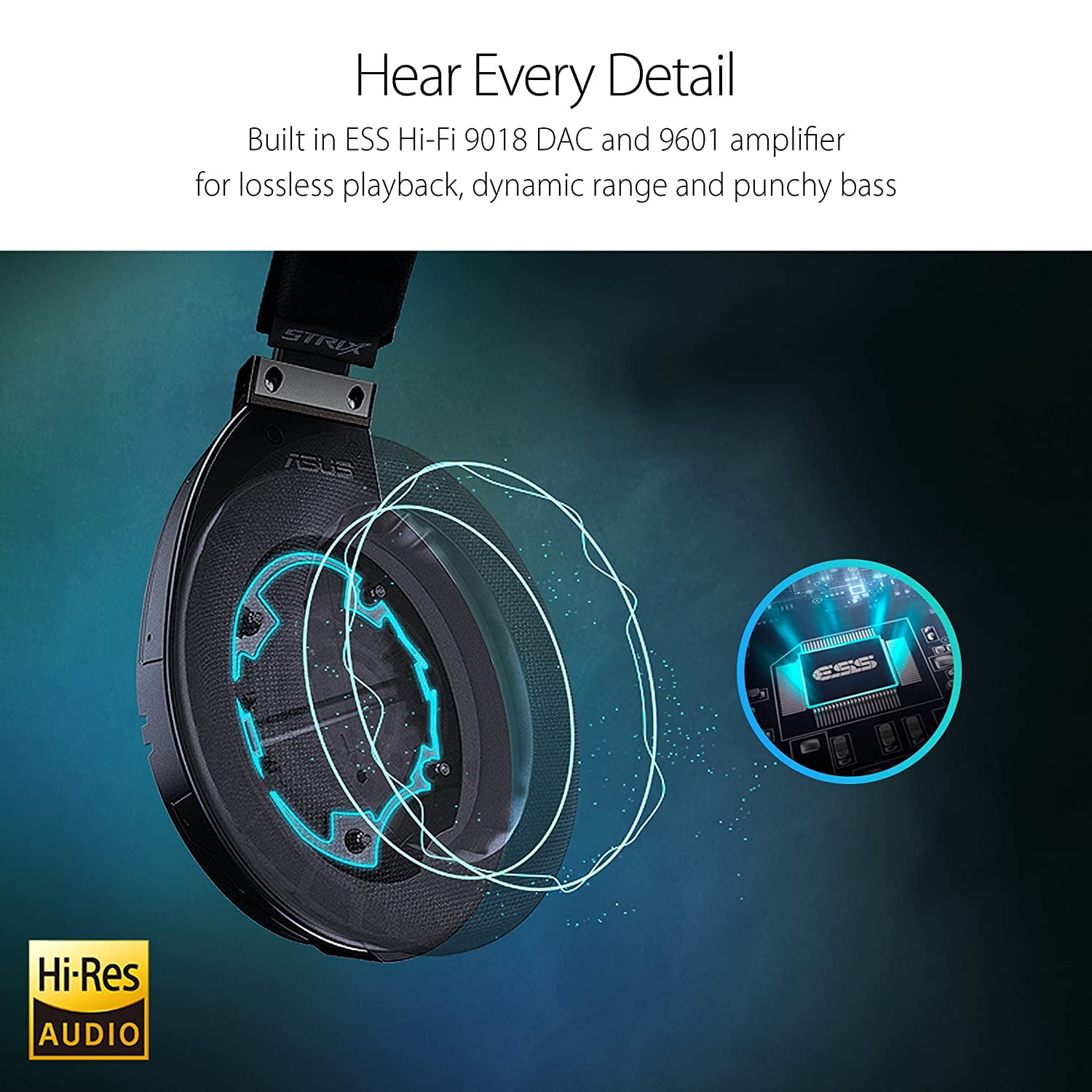 Rog Strix Fusion 700 Virtual 7 1 Led Bluetooth Gaming Headset For Pc Ps4 And Nintendo Switch With Hi Fi Grade Ess Dac Ess Amplifier Digital Microphone Bluetooth And Aura Sync Rgb Lighting