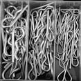 thumbnail image 3 of Juego de pasadores de chaveta tipo R de 150 piezas, surtido de pasadores de chaveta de varios tamaños, 3 of 5
