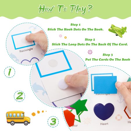 Toddler Toys for 1-4 Year Old Boys Girls,Busy Book Montessori Toys for 1-4 Year Old Boys Girls Gifts Age 2-4,Preschool Learning Toys for Toddler 1-3,Busy Board Toddler Activity Books for 1-3 Year Old