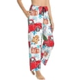 thumbnail image 2 of Haiem Watercolor Red Truck And Fir Tree Women's Pajama Pants Ultra Lightweight Pjs Bottoms Sleepwear Bottom Pants With Pocket Drawstring-Large, 2 of 9