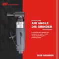 thumbnail image 2 of Amoladora neumática angular Ingersoll Rand 302B, 0,25 kW, 20 000 rpm, 2 of 8
