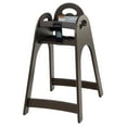 thumbnail image 1 of Koala Kare KB105-09 29 1/2" Stackable Plastic High Chair w/ Waist Strap, Brown, 1 of 1