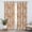 Orange Bird, variant on Geometric Blackout Curtains 84 Inches Length 2 Panels Set, Black and White Geometric Grommet Curtains for Bedroom, Thermal Insulated, Room Darkening Drapes for Living Room,52x84 Inches