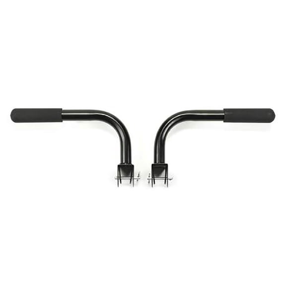 Total Gym Upper Body Press Up Bar Attachments for Home Workout Machines, Black