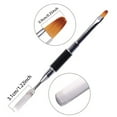 thumbnail image 4 of Double Headed Nail Brush Pen Tool for Quick Gel Extension and Manicure, 4 of 6