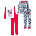 thumbnail image 1 of Thomas et Ses Amis Ensemble de Pyjama à Manches Longues pour Garçons Tout-Petits et Bébés, Rouge, 3T, 1 of 2