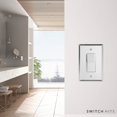 thumbnail image 4 of Placa de Interruptor para Pared SWITCH HITS 3.5"x5.25" con Cubierta de Espejo de Vidrio, 4 of 7