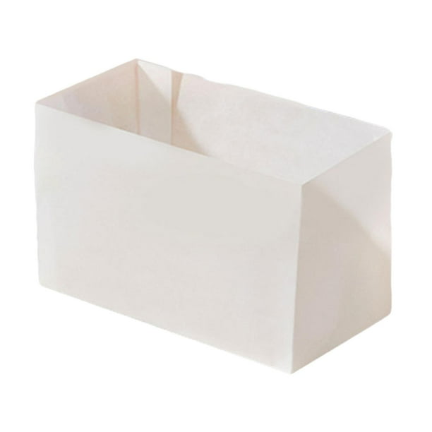 200 piezas de papel para molde de pastel, accesorios para freidora de aire, multifunción, fácil de usar, individual Blanco