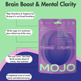 thumbnail image 6 of Mojo Blueberry & Lavender Gummies - Extra Strength Brain Boost Gummies, 1 pack/20 Count, 6 of 6