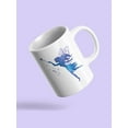 thumbnail image 3 of Blue Watercolor Fairy Mug  -Image by Shutterstock,, 3 of 4