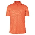 thumbnail image 1 of Monterey Club Men's Elements Emboss Texture Golf Polo Shirt #1288, 1 of 2